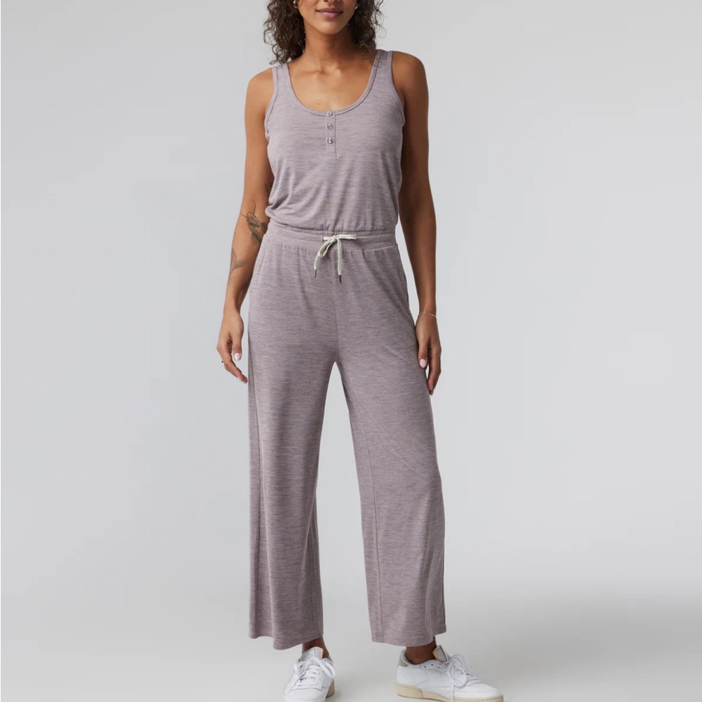 Vuori Falls Jumpsuit -rosewood sample one of a kind size small